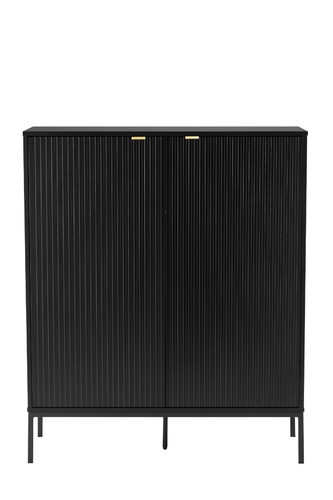 Chest of Drawers Lamello, high, black