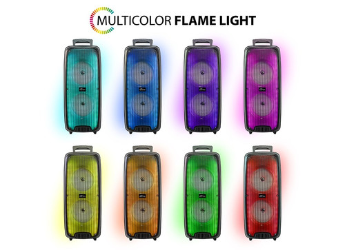 Media-Tech Bluetooth Speaker Flame Zilla Karaoke MT3178