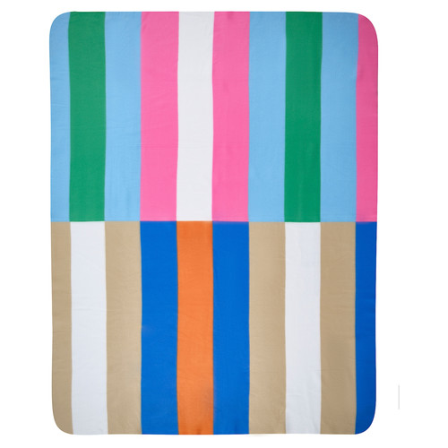 KLIBBKORSÖRT Throw, multicolour, 120x160 cm