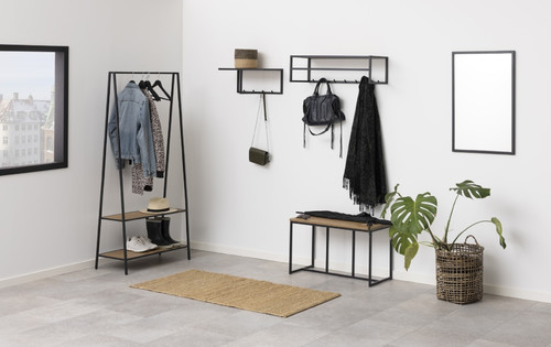 Mirror Seaford, black
