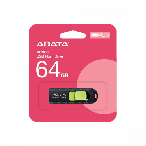 Adata Flash Drive USB Drive Pendrive UC300 64GB USB3.2-C Gen1