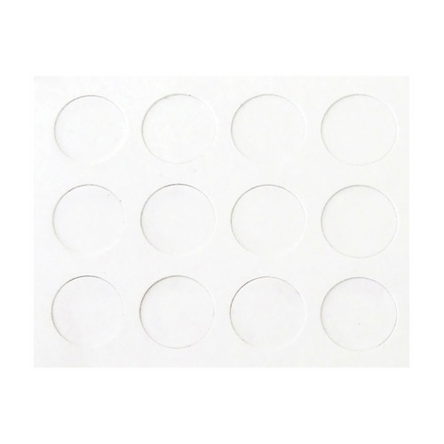 Diall Cover Cap 20 mm, white, 12 pack
