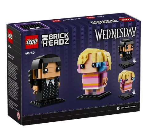 LEGO BrickHeadz Wednesday & Enid 10+