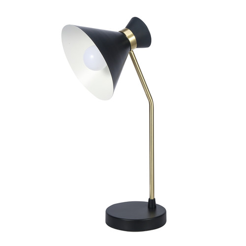 GoodHome Desk Lamp Apennin E27, black