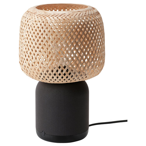 SYMFONISK Shade for speaker lamp base, bamboo