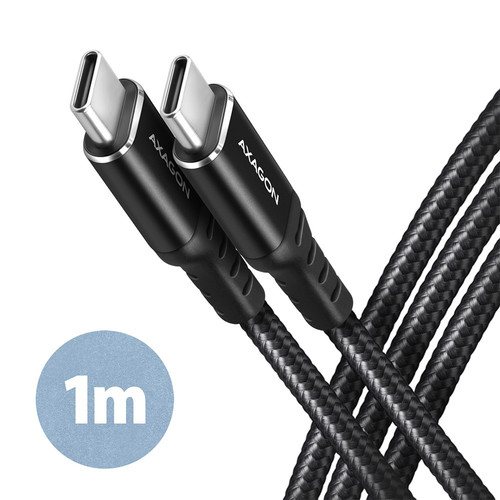 AXAGON USB Cable BUCM-CM10AB cable USB-C USB-C, 1.0m