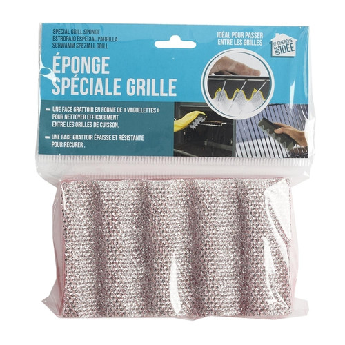 Grill and Oven Cleaning Sponge, red