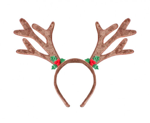 Christmas Headband Reindeer, brown