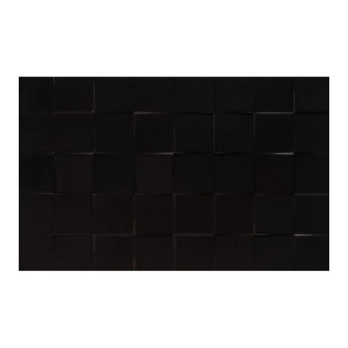 Decorative Tile Alexandrina Cersanit 25 x 40 cm, black, 1.2 m2