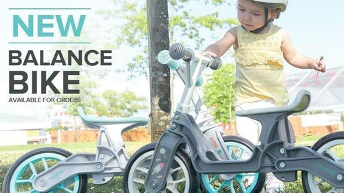 Bobike Balance Bike, up to 25kg, grey/cream