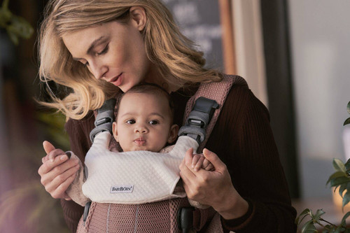 BABYBJORN Baby Carrier Harmony 3D Mesh, Dusty pink