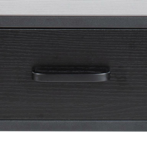 Nightstand Bedside Table Seaford, black