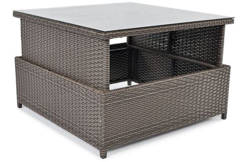 Outdoor Furniture Set MALAGA COMFORT MAX, brown