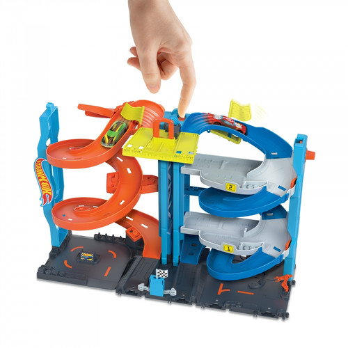 Hot Wheels City Transforming Race Tower Playset HKX43 3+
