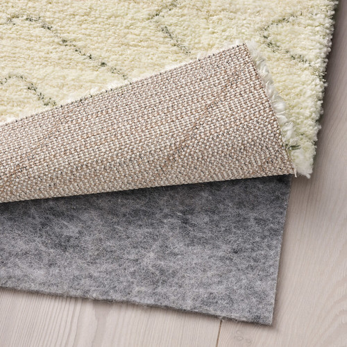 MARSTRUP Rug, low pile, beige, 160x230 cm