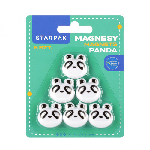Magnets Panda 6pcs