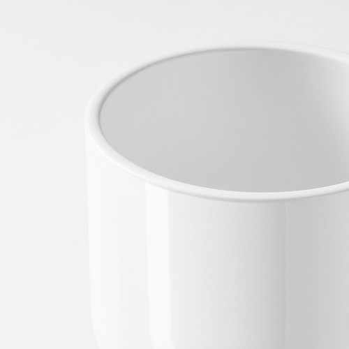 DRÖMSK Plant pot, white, 9 cm