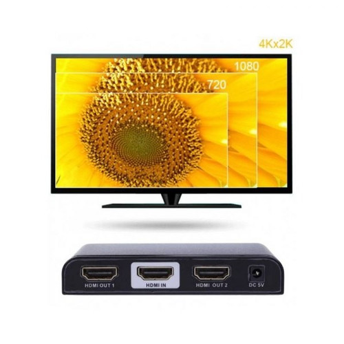 AV HDMI  2.0 Ultra HD 1/2 4K Splitter