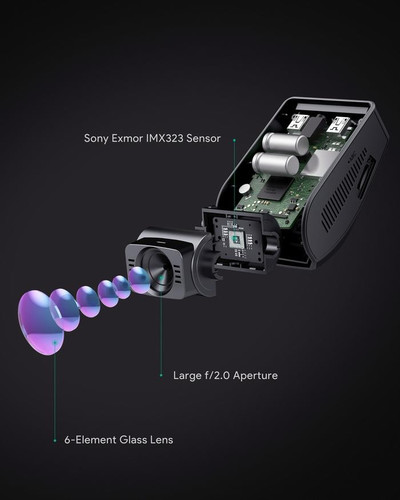 Aukey Car Camera Recorder with Sony Exmor IMX323 Sensor DR02