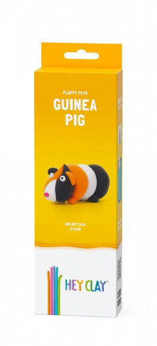 Hey Clay Air-Dry Clay Fluffy Pets Guinea Pig 3+