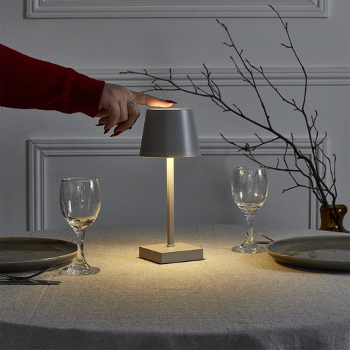 Table Lamp Blanca LED, grey
