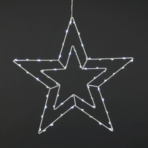 LED Star 48 x 45 cm, in-/outdoor, warm/cool light