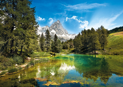 Clementoni Jigsaw Puzzle HQ Blue Lake 1500pcs 14+