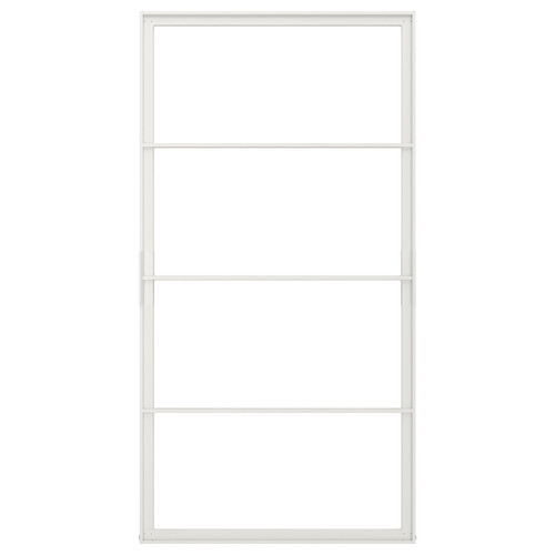 SKYTTA Sliding door frame, white, 102x196 cm